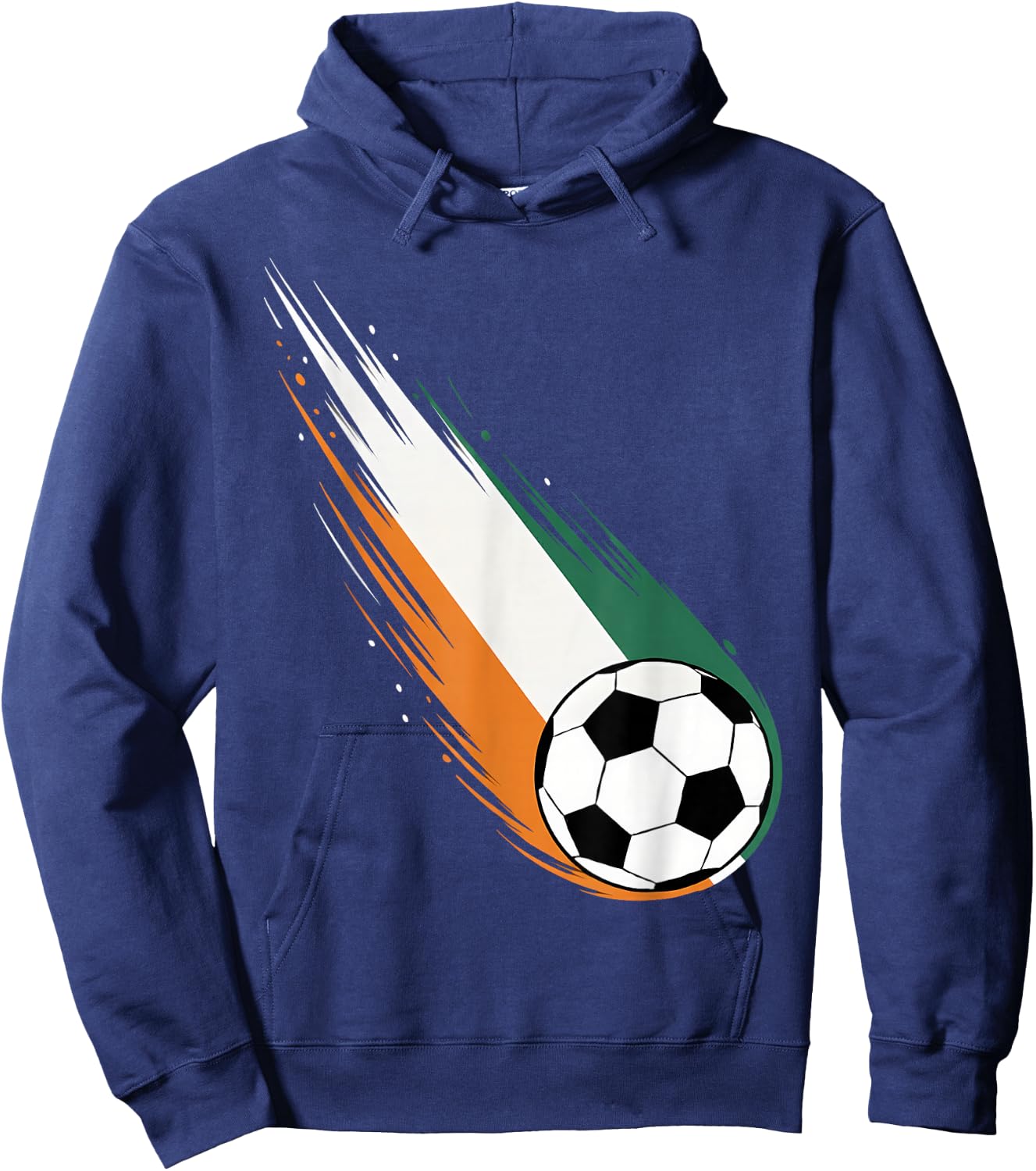 Ivory Coast Flag Graphic Ivory Coast Pride Heritage Hoodie - Hoodie | Navy