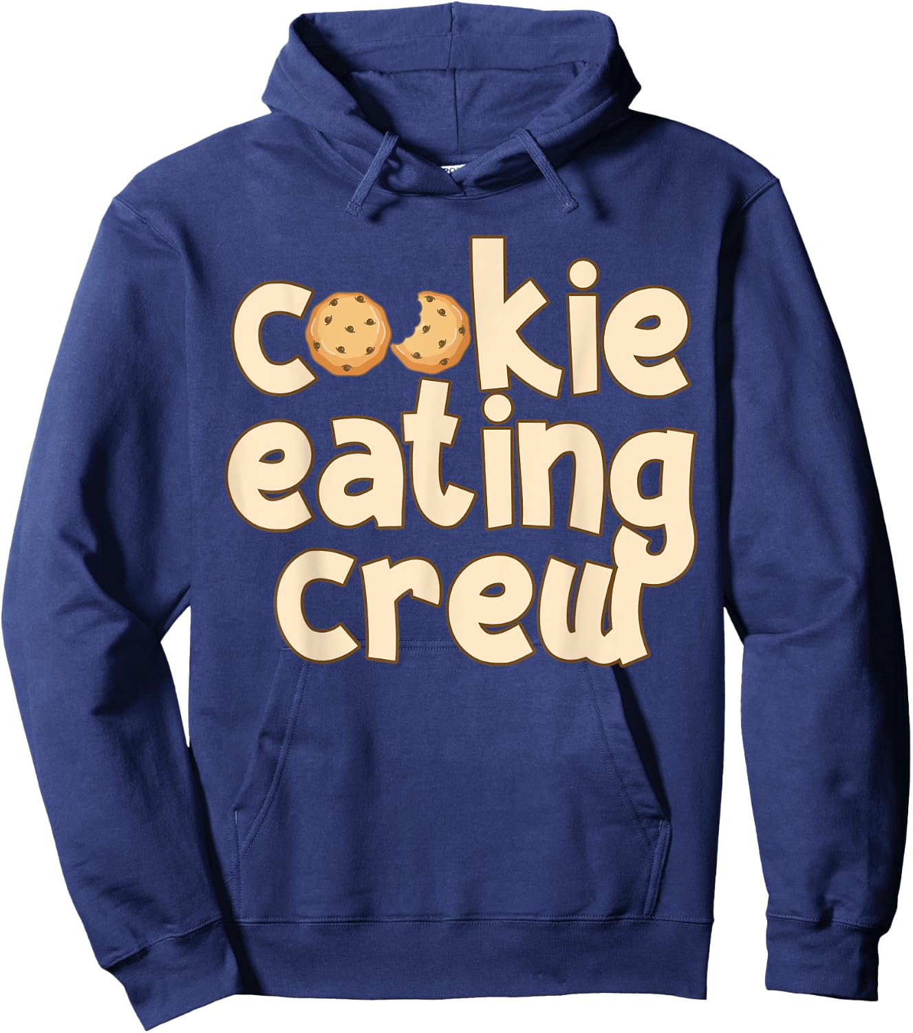 Cookie Baking Crew Cookie Eating Crew Hoodie - Hoodie | Navy