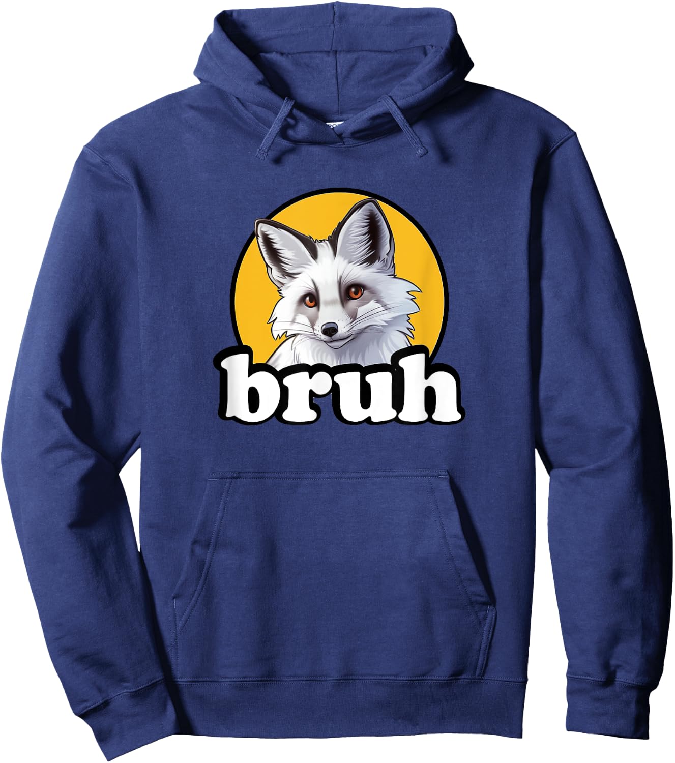 Canadian Marble Fox Hoodie - Hoodie | Navy