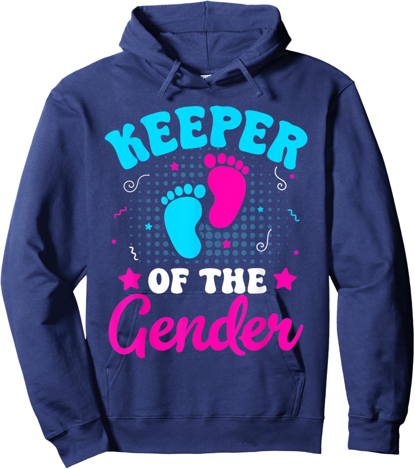 Keeper of the Gender Baby Reveal Hoodie - Hoodie | Navy