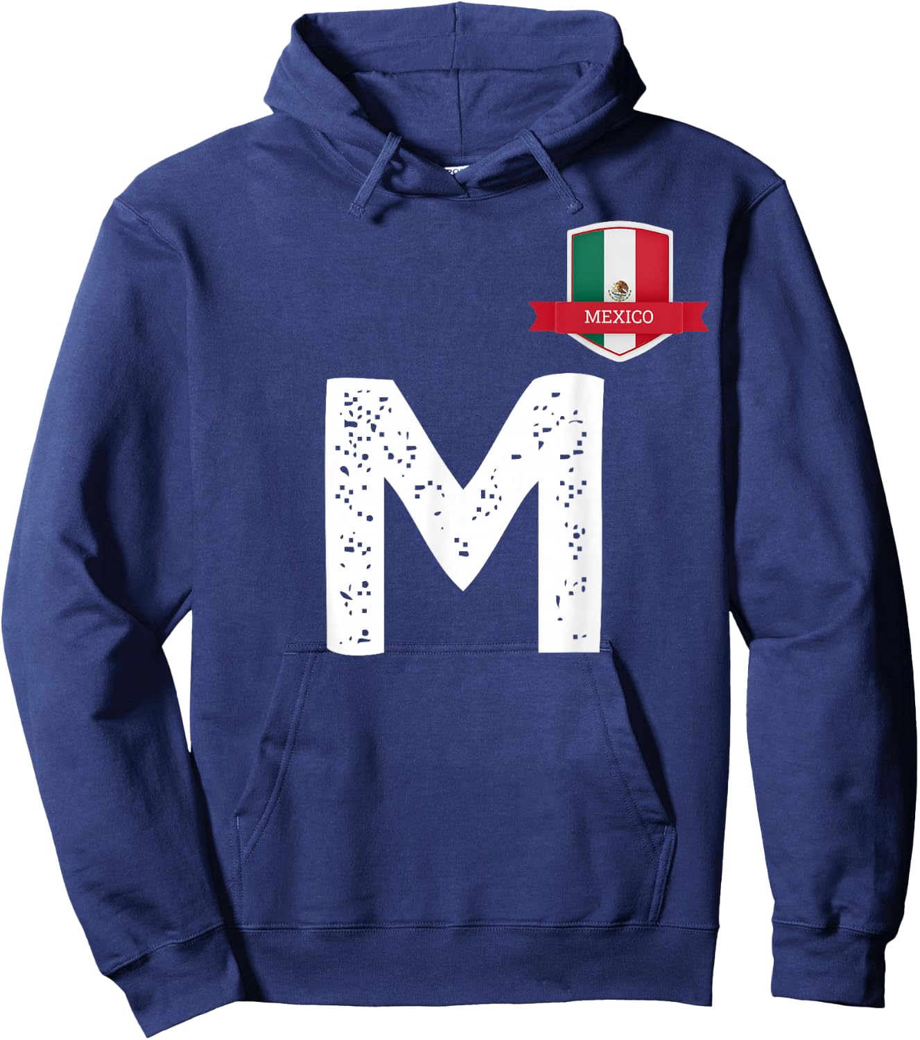 Mexico Human Flag M Mexican Mexico Hoodie - Hoodie | Navy