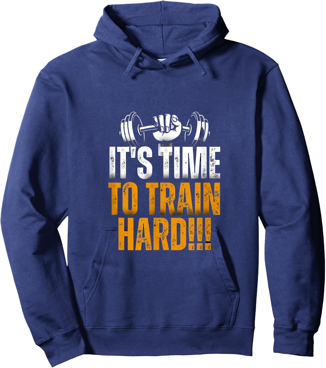 It's Time To Train Hard !!! Hoodie - Hoodie | Navy
