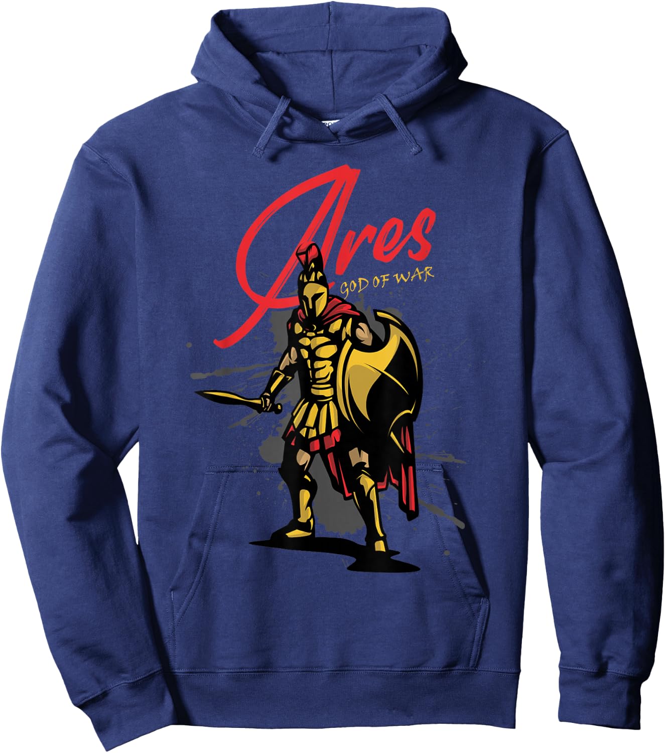 Greek Mythology or Ares God of War or Ancient Greek God Hoodie - Hoodie | Navy