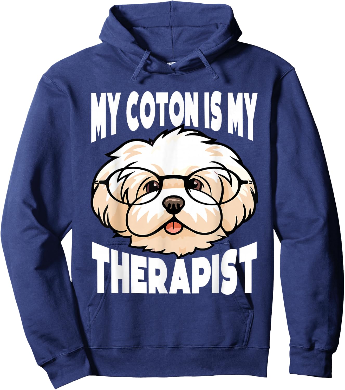 Coton De Tulear Owner Funny Dog Lover Coton De Tulear Hoodie - Hoodie | Navy