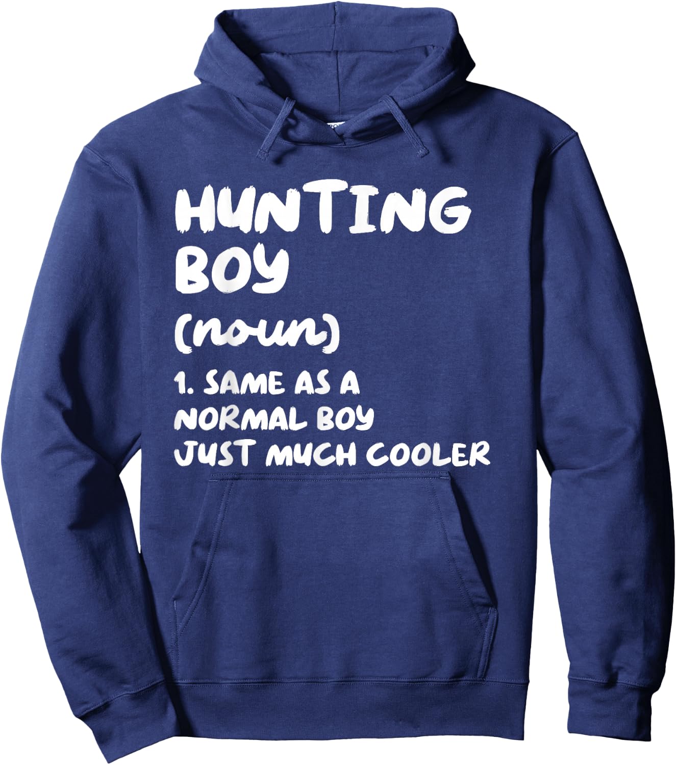 Hunting Boy Definition Funny Hoodie - Hoodie | Navy