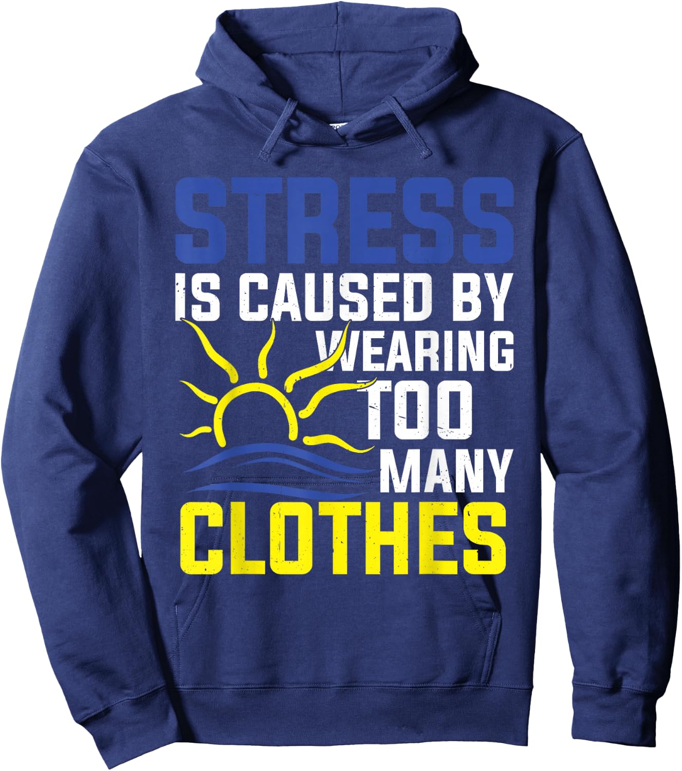 Nakedness Nudist Camp Symbol Naturist Naked Nudism Hoodie - Hoodie | Navy