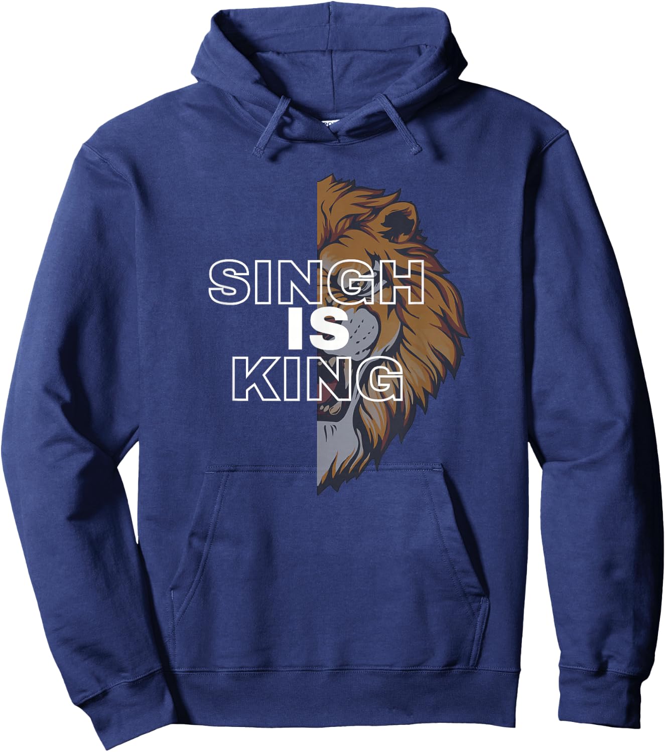 Singh Is King Hoodie - Hoodie | Navy