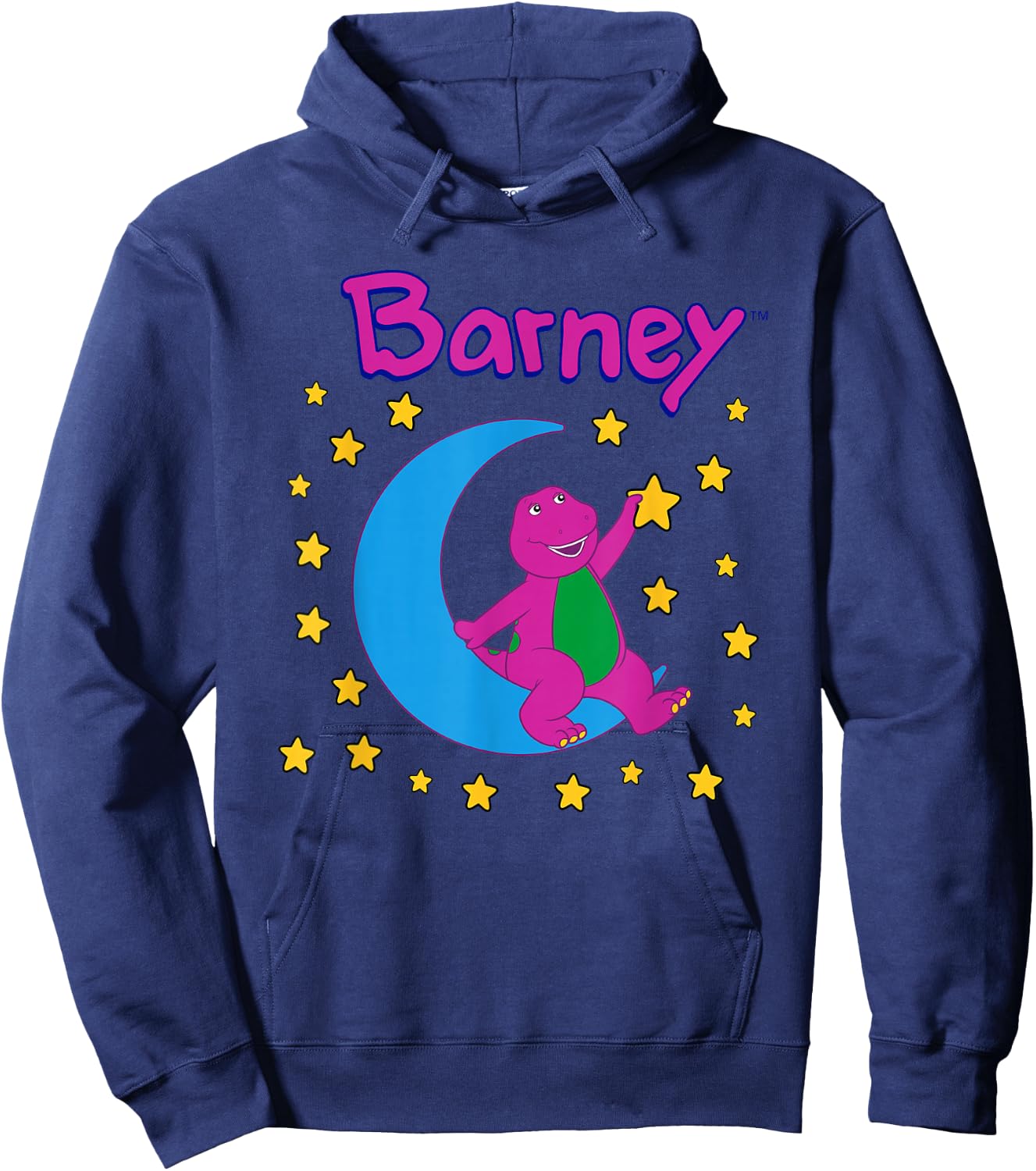 Barney - Moon and Stars Hoodie - Hoodie | Navy