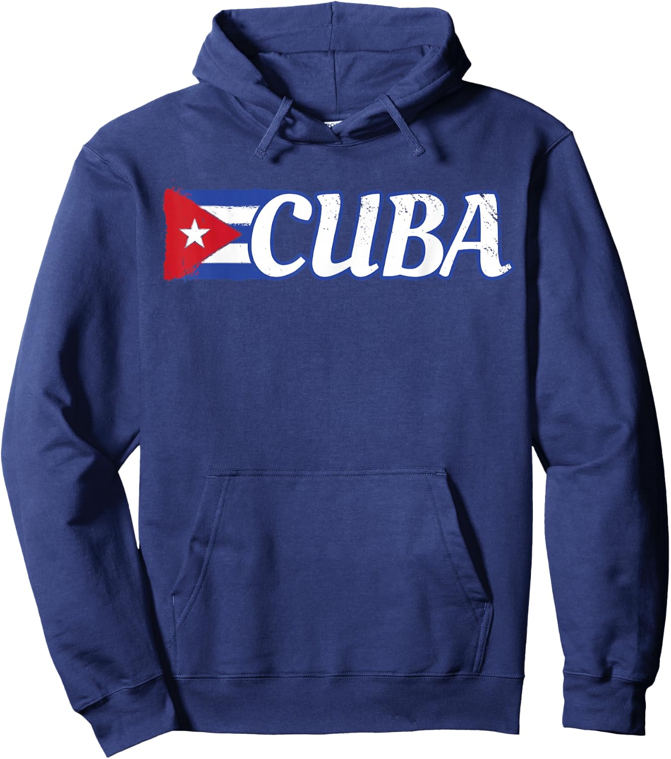 Cuban Flag Shirt Cuba Hispanic Heritage Month Hoodie - Hoodie | Navy