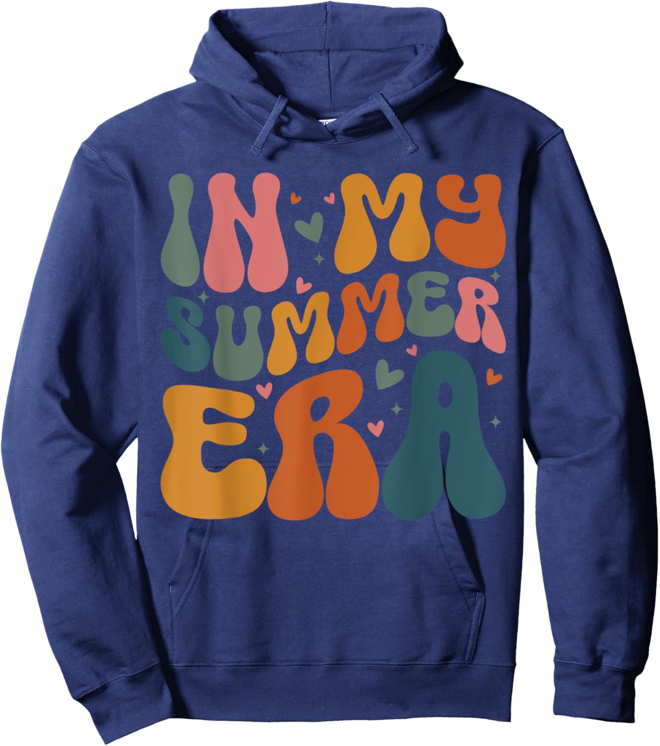 In My Summer Era Happy Last Day of School Teacher Kids Hoodie - Hoodie | Navy