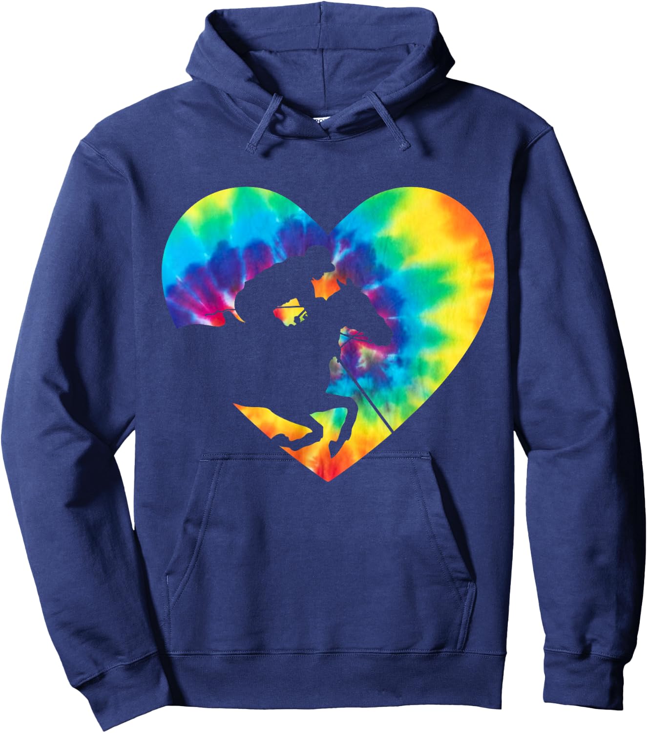 Polo Players Horseback Riding Horse Equestrian Sports Hoodie - Hoodie | Navy