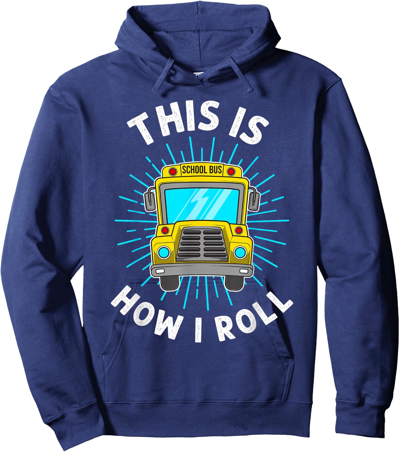 Funny School Bus Driver Art Women School Bus Driver Hoodie - Hoodie | Navy