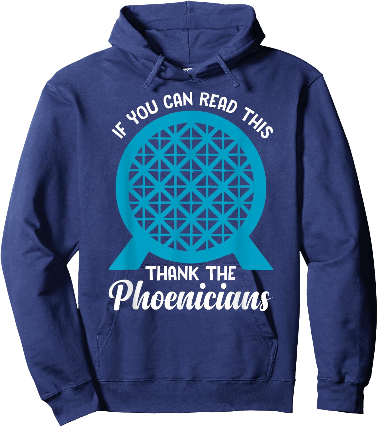 Funny Reading If You Can Read This Thank Phoenicians Lover Hoodie - Hoodie | Navy