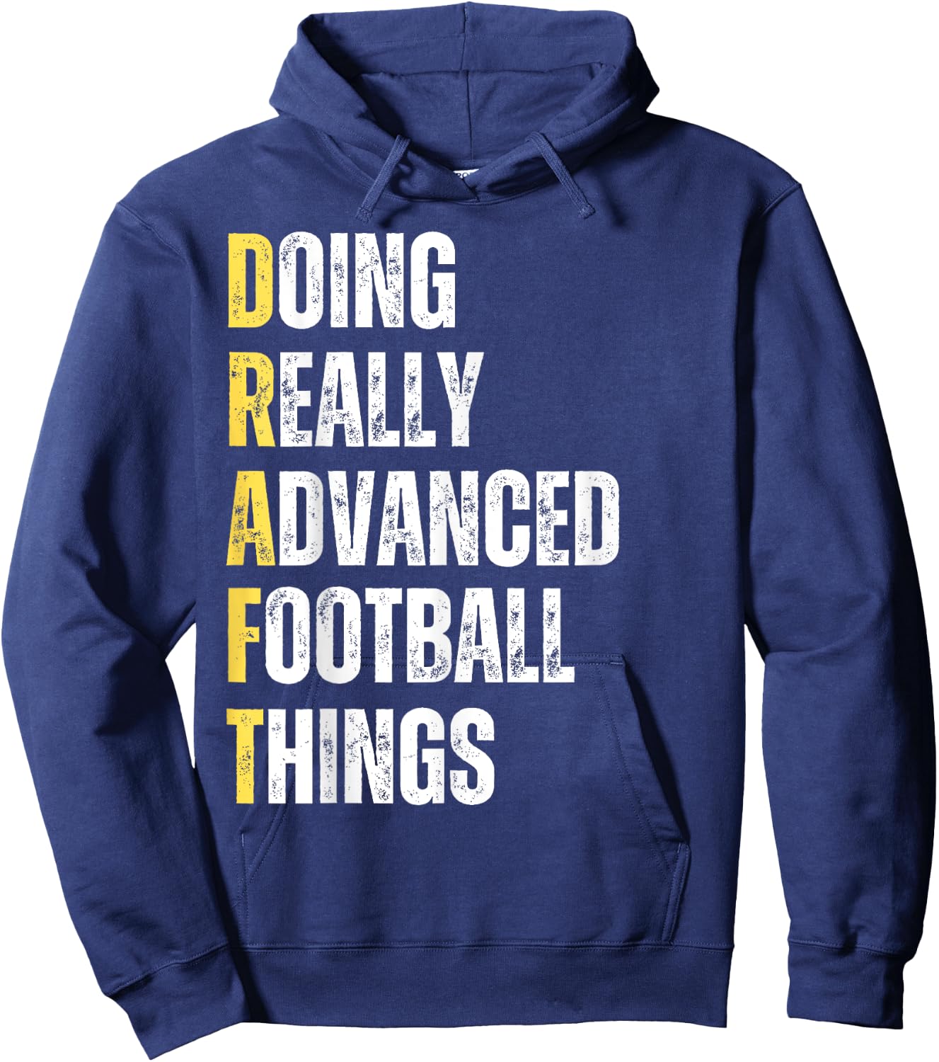 Draft Definition Funny Fantasy Football Draft Night Party Hoodie - Hoodie | Navy