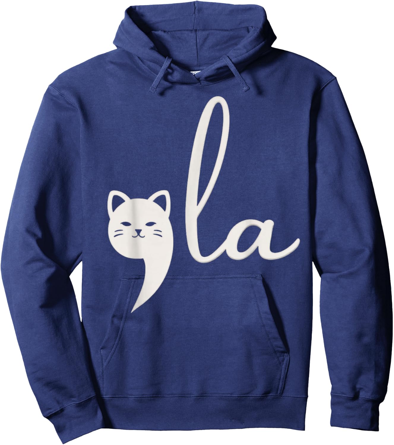 Kamala Harris Comma-La Cat Ladies for Harris Hoodie - Hoodie | Navy
