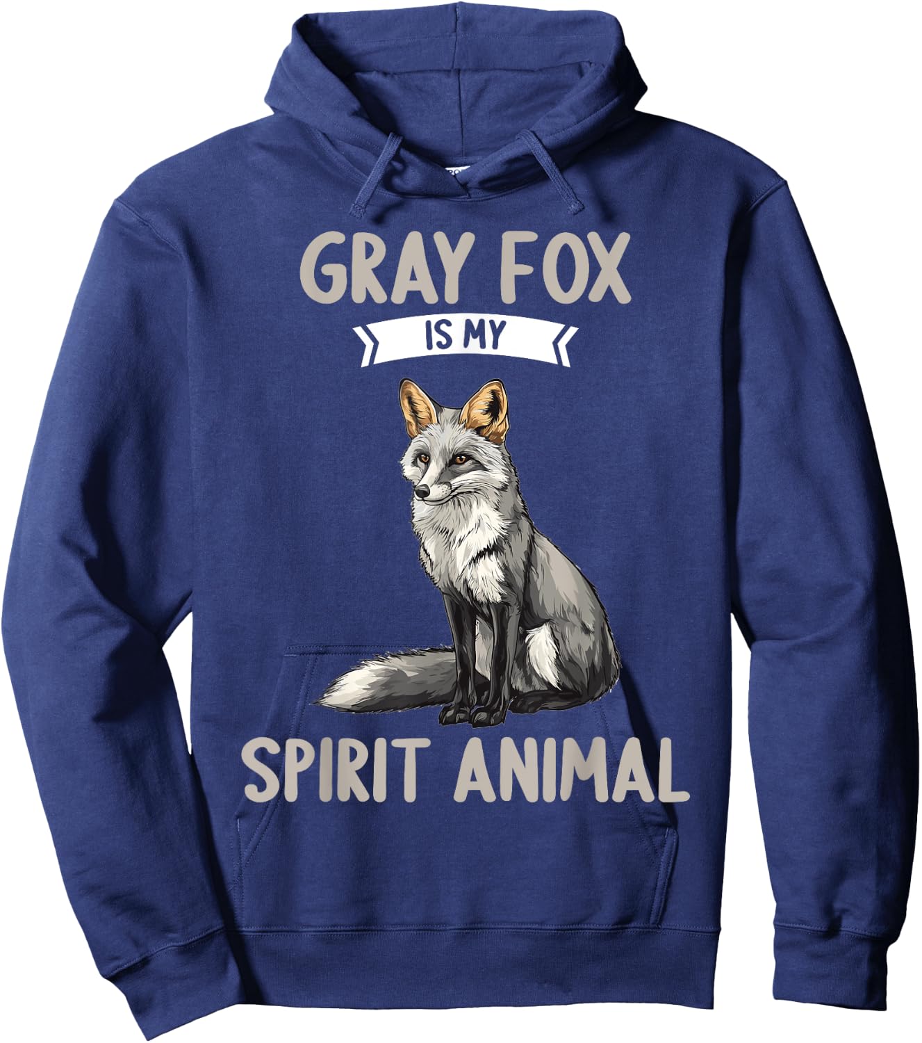 Gray Fox is my spirit animal. Gray Foxes Gray Fox Hoodie - Hoodie | Navy