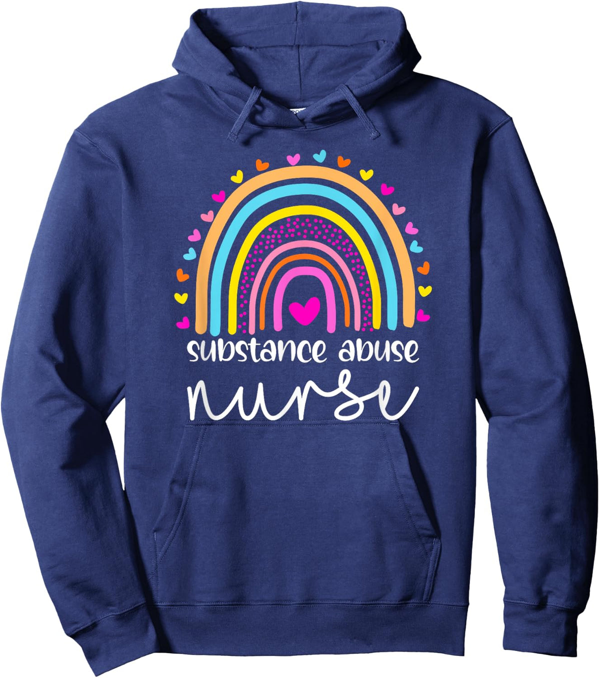SA Nurse Substance Abuse Nurse Nurses Day Hoodie - Hoodie | Navy