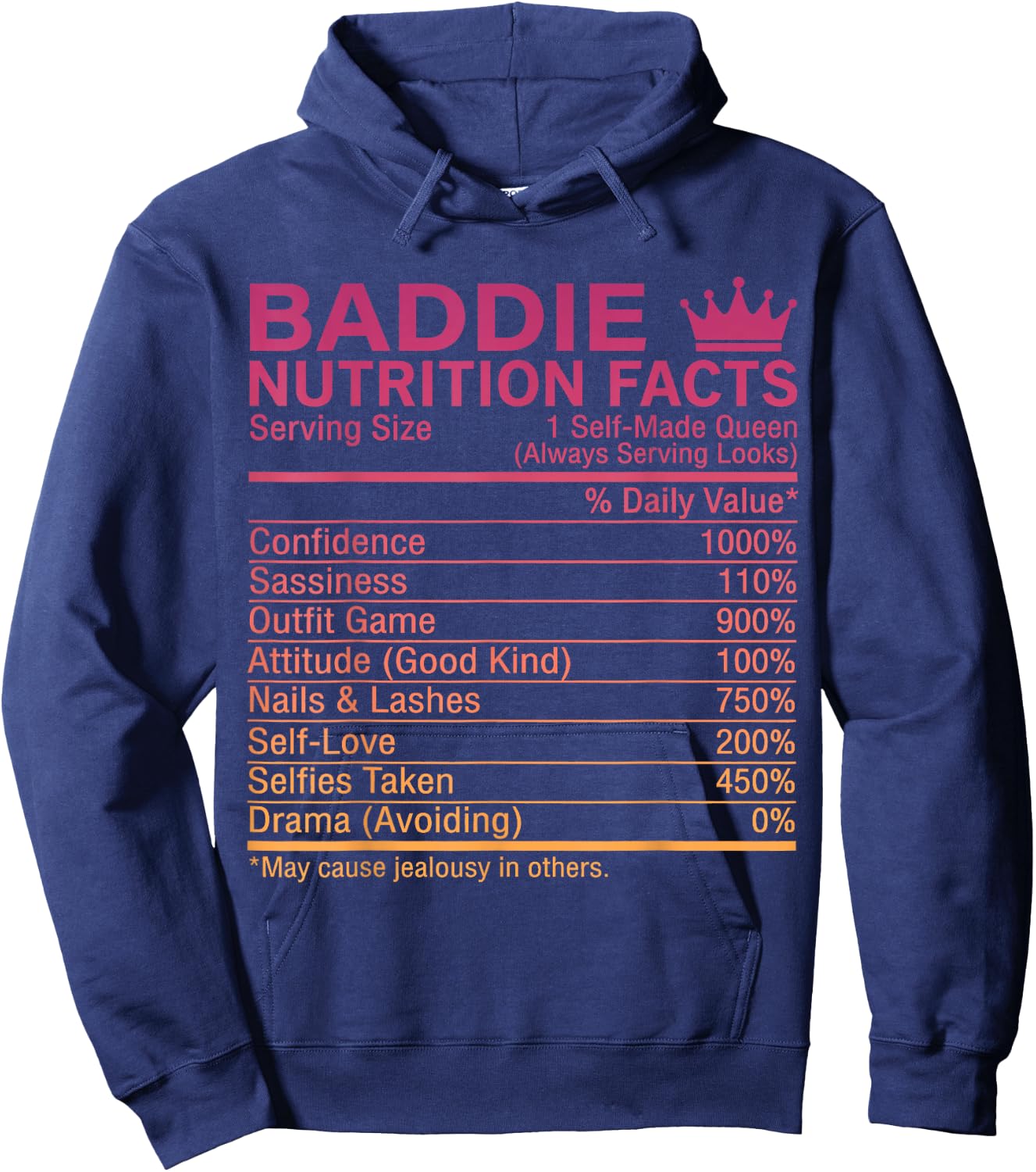 Certified Baddie Hoodie - Hoodie | Navy