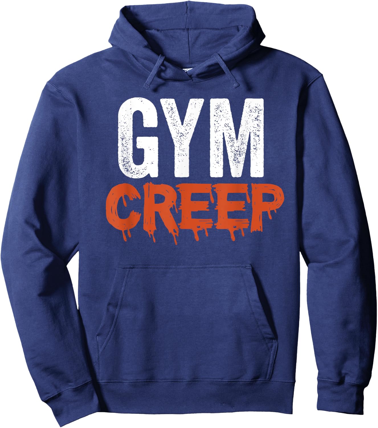 Gym Creep Funny Gym Hoodie - Hoodie | Navy