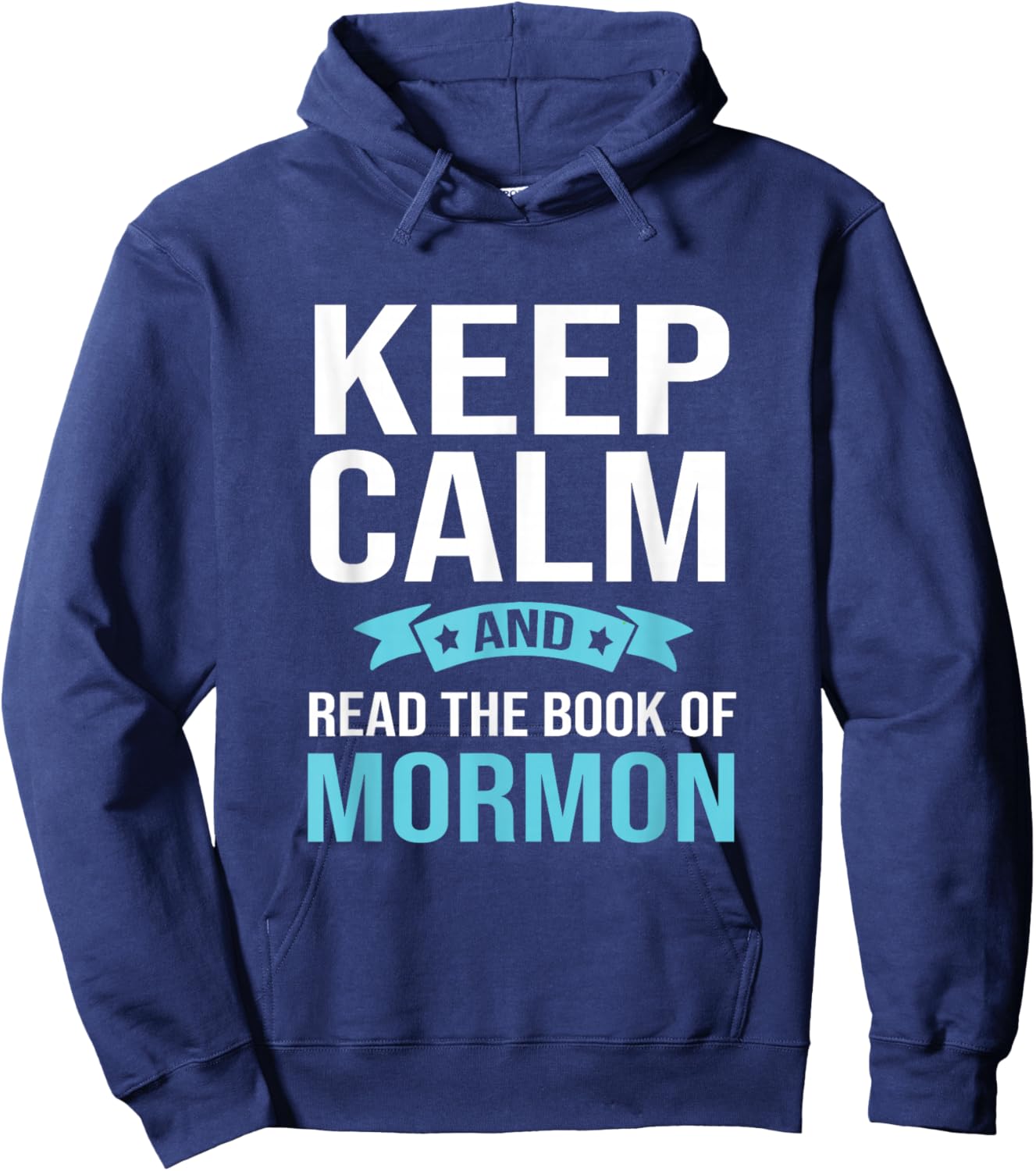 Book Of Mormon LDS Missionary Church of Latter Day Saints Hoodie - Hoodie | Navy