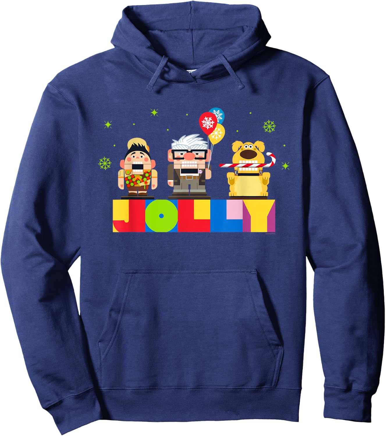 Disney and Pixar’s Up Christmas Holiday Jolly Nutcrackers Hoodie - Hoodie | Navy