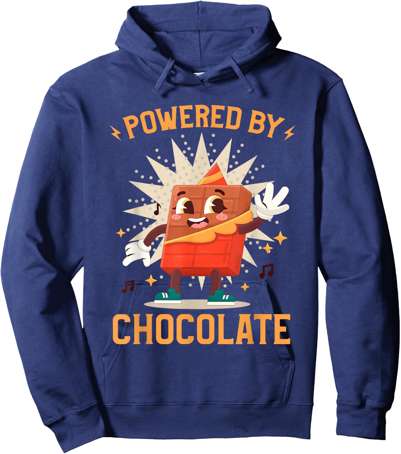 Sweets Chocolate Bars Chocolate Lover Chocolate Milk Quote Hoodie - Hoodie | Navy