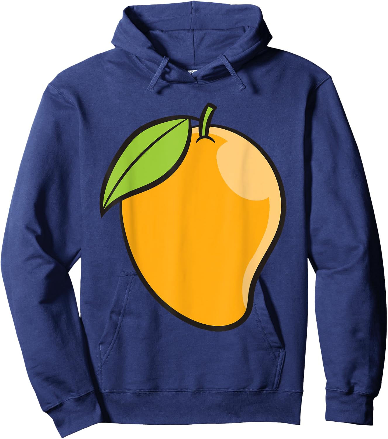 Mango Costume Lazy Halloween Costume Funny Mango Hoodie - Hoodie | Navy