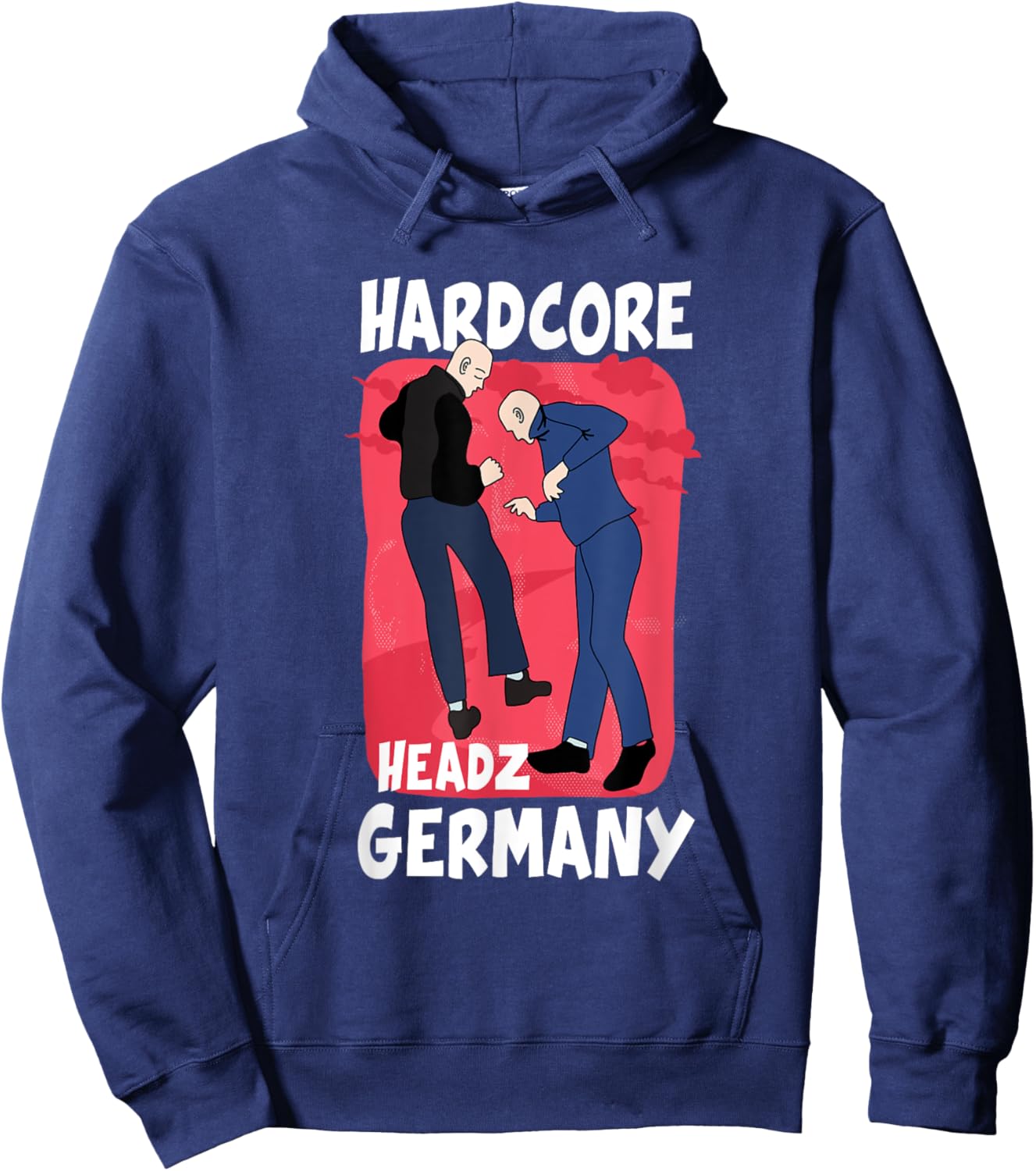 Uptempo Hardcore Festival Merch Gabber Hoodie - Hoodie | Navy