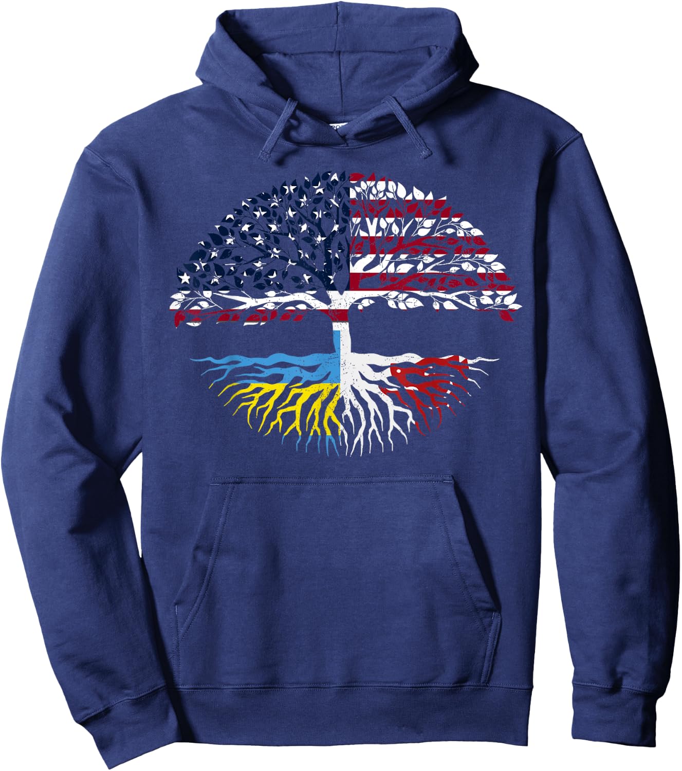 Rusyn Carpatho Slavic ethnic Carpathian diaspora Ruthenians Hoodie - Hoodie | Navy