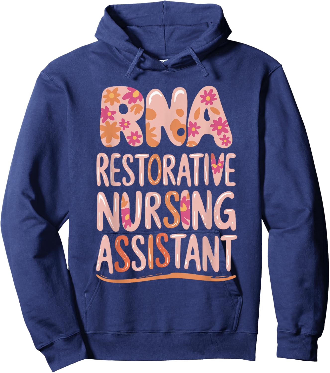 RNA Restorative Nursing Assistant Hoodie - Hoodie | Navy