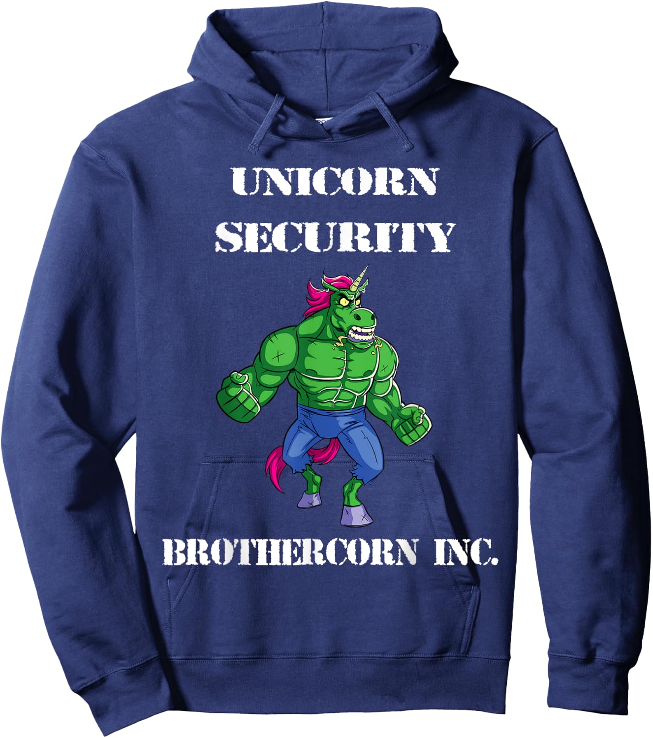 Unicorn Security Brothercorn Inc. Hoodie - Hoodie | Navy