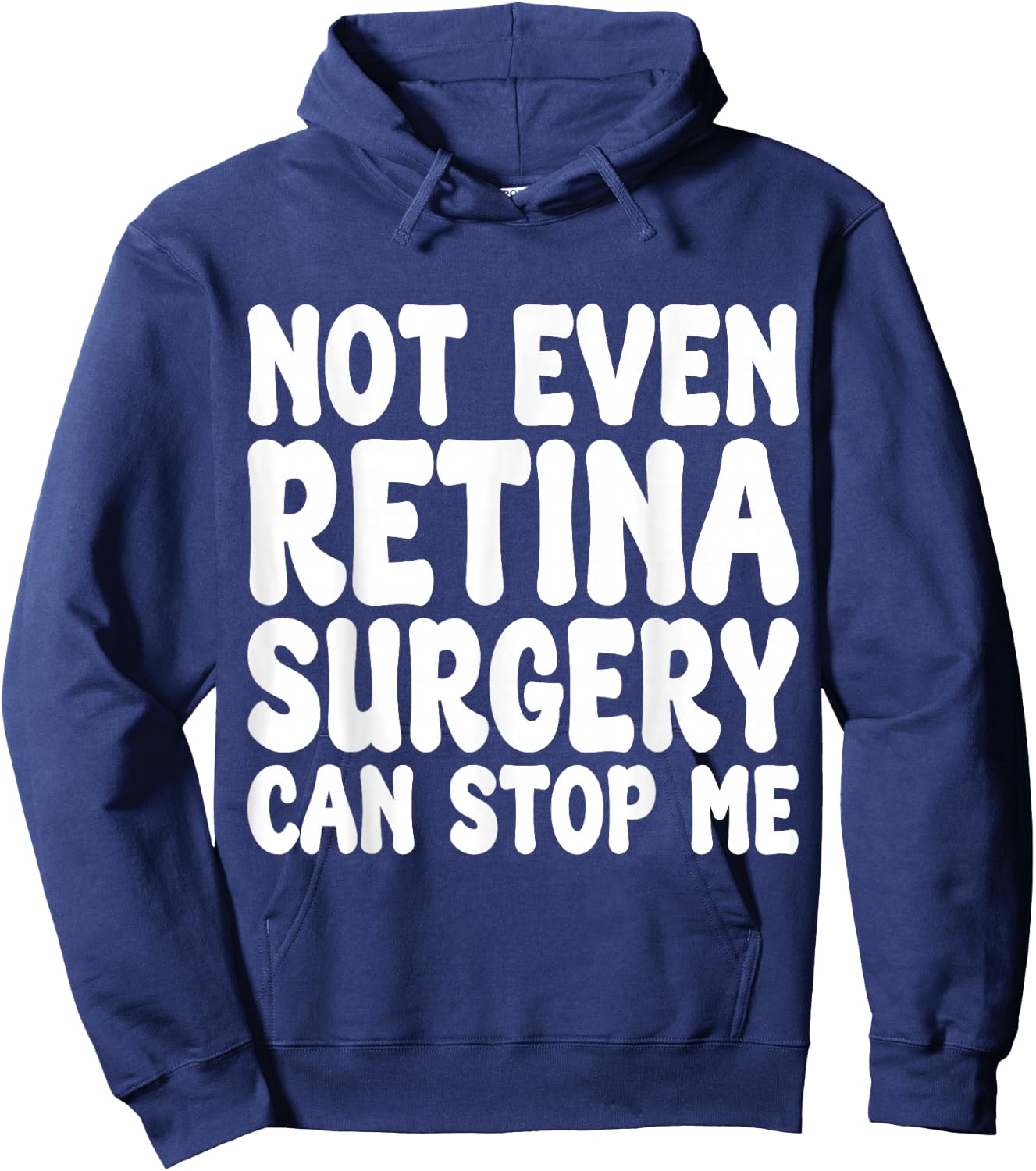Funny Retina Surgery, Eye Operation Recovery Hoodie - Hoodie | Navy