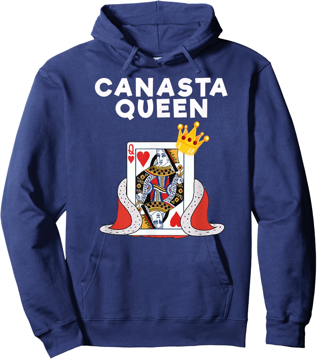 Canasta - Funny Canasta Queen Shirt Hoodie - Hoodie | Navy