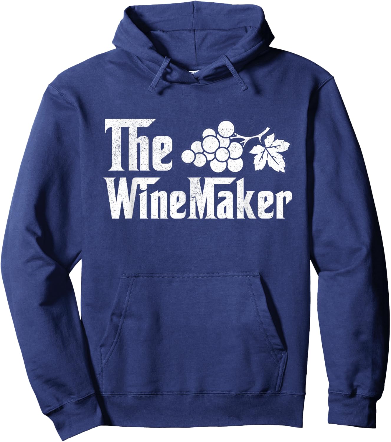 The Wine Maker Vinyard Winery wine making Grapes Winemaker Hoodie - Hoodie | Navy