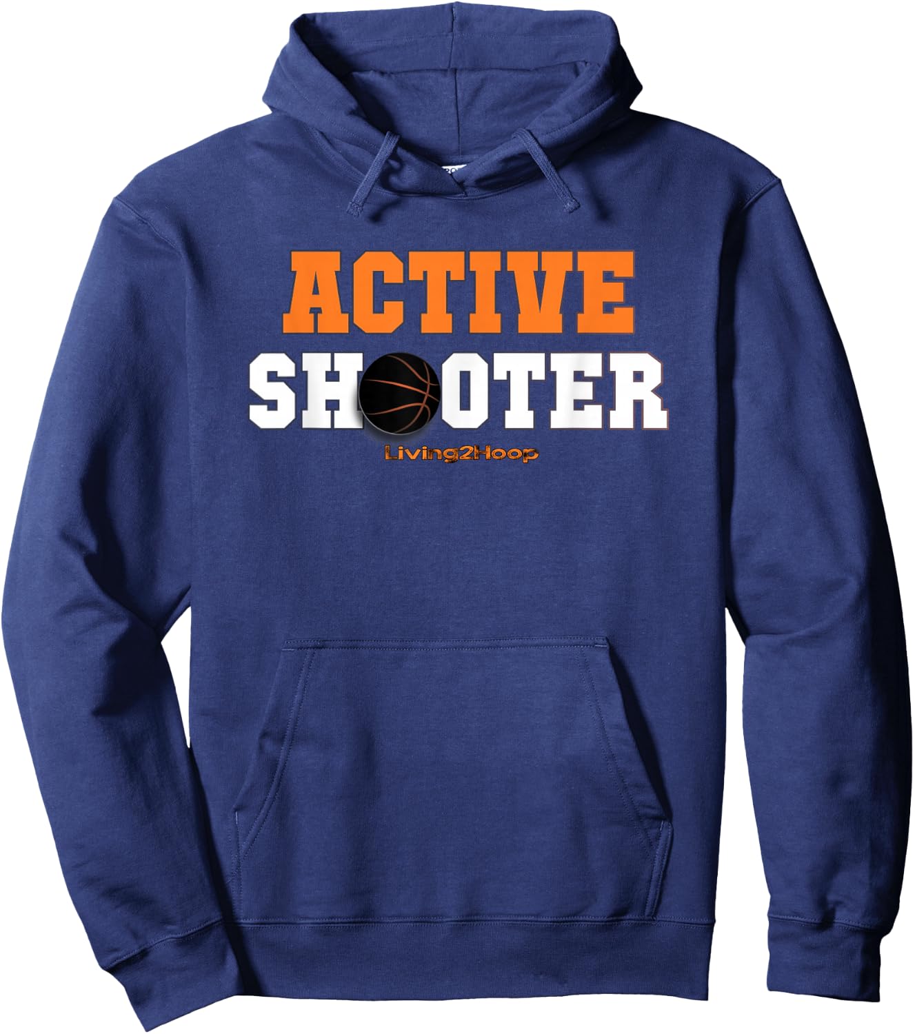 Shooters Shoot Basketball Clothing playing basketball sports Hoodie - Hoodie | Navy