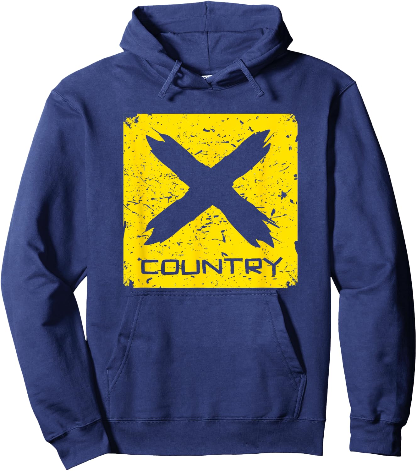 XC Sign Cross Country Cross Country Runner Gift Hoodie - Hoodie | Navy