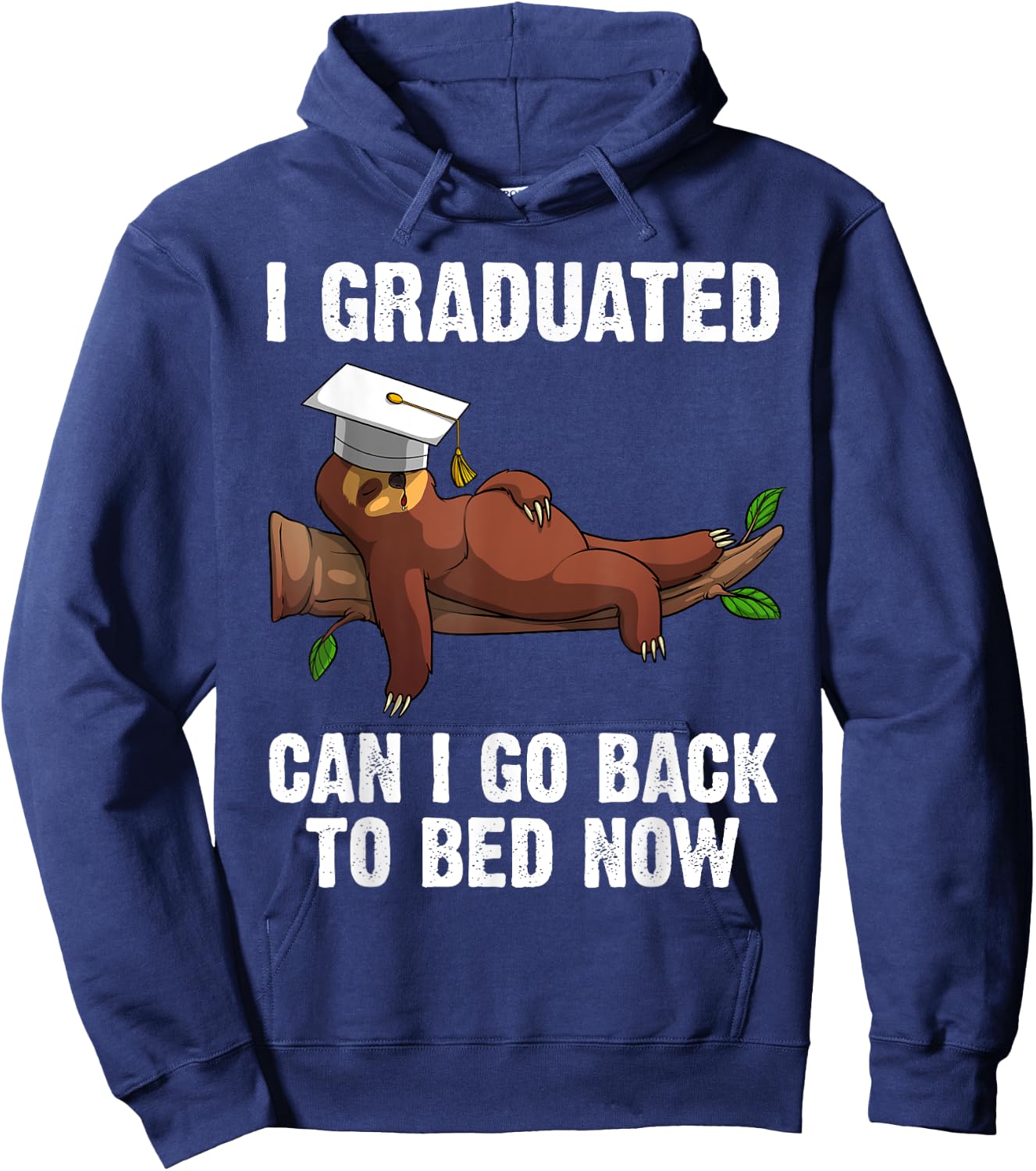 Funny Graduation Art Women PhD MBA Masters Graduated Hoodie - Hoodie | Navy