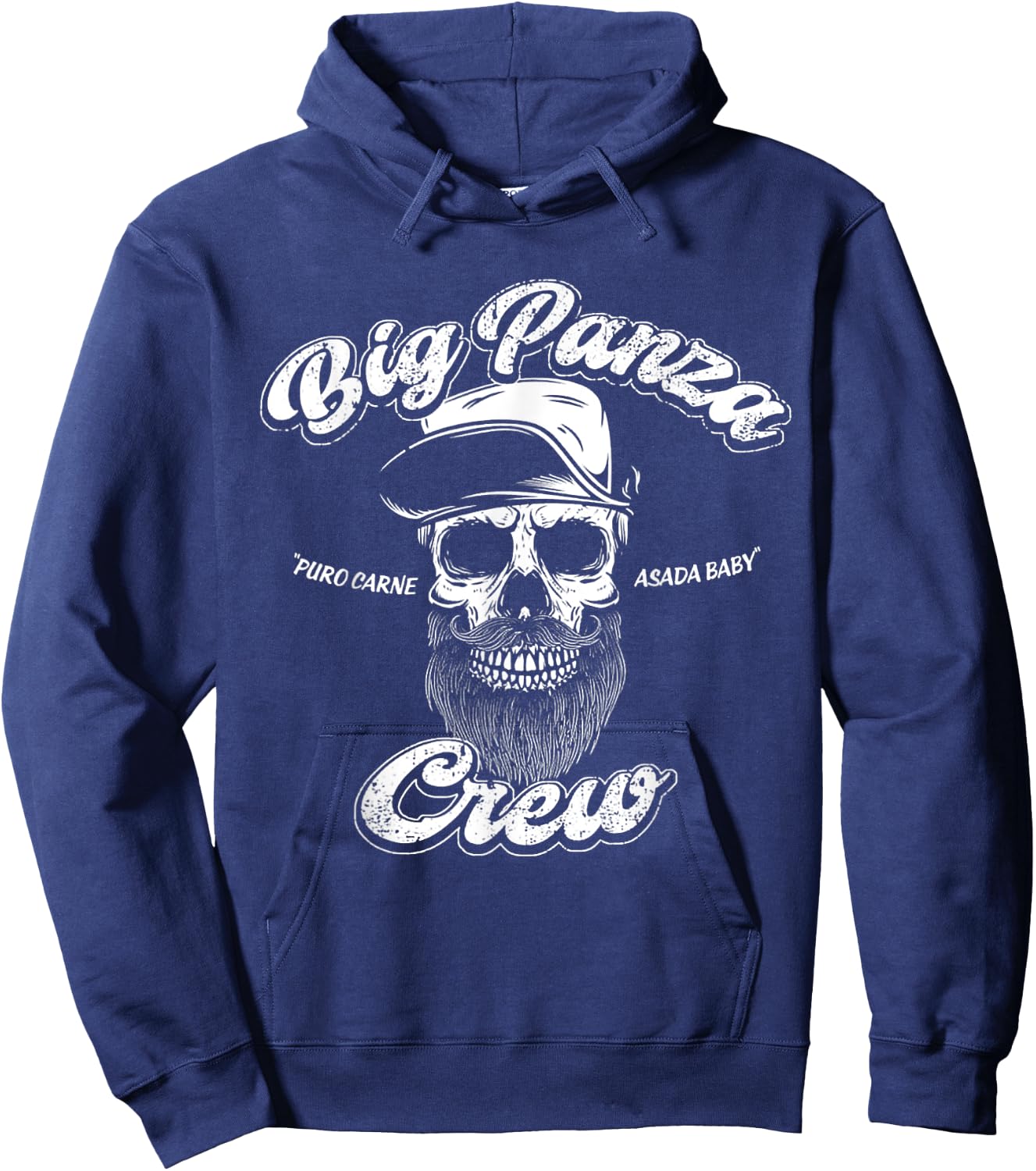 BIg Panza Puro Carne Asada Baby Crew Hoodie - Hoodie | Navy