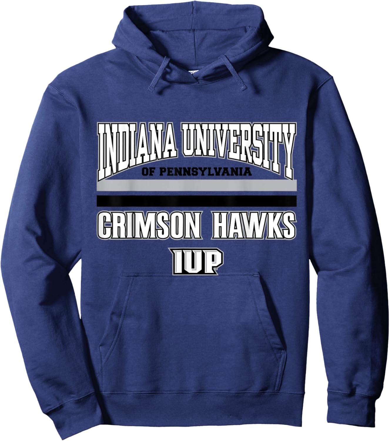 Indiana University Pennsylvania Hawks NCAA | VNPIUP301B Hoodie - Hoodie | Navy