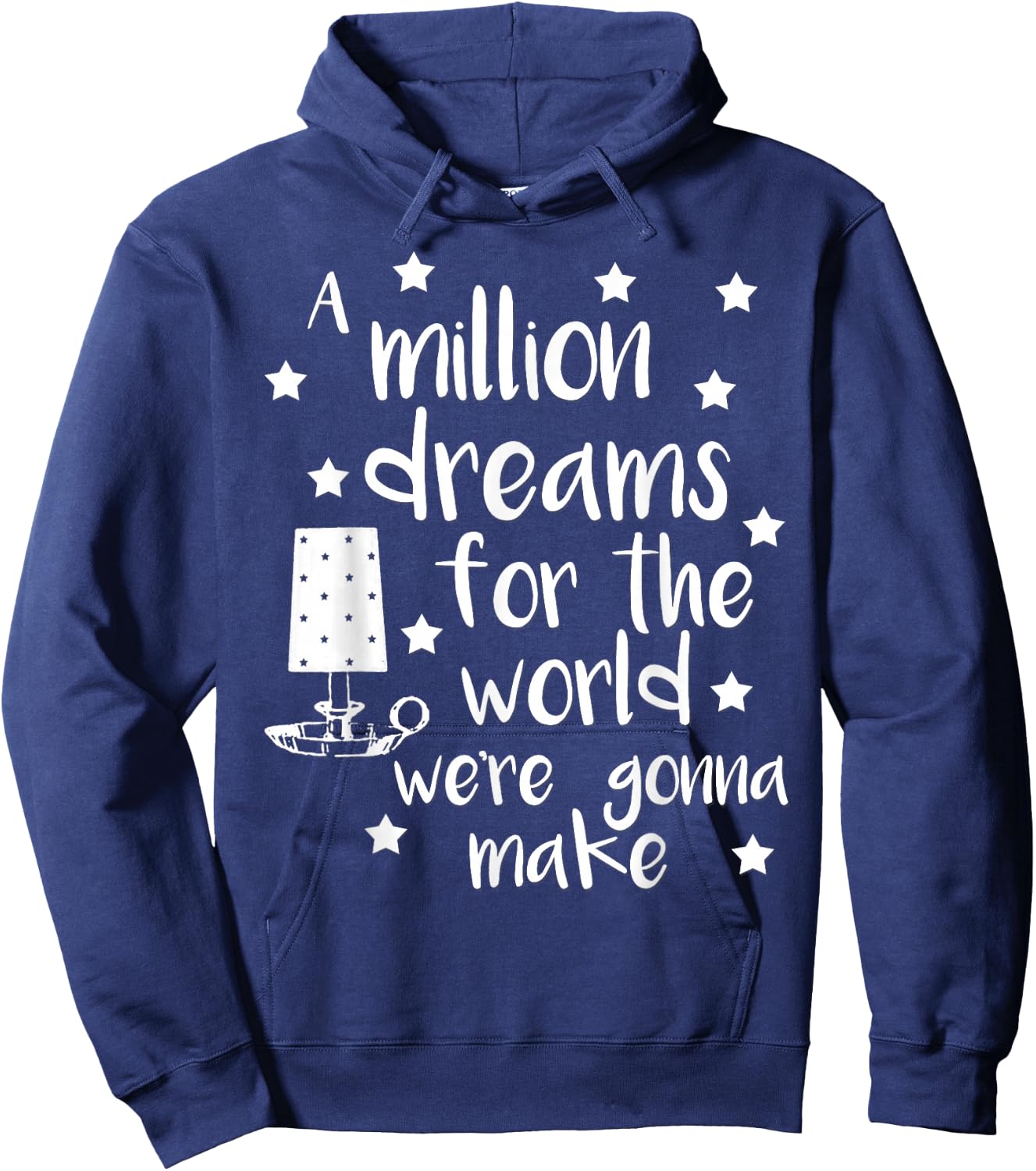 A Million Dreams Song Shirt Hoodie - Hoodie | Navy