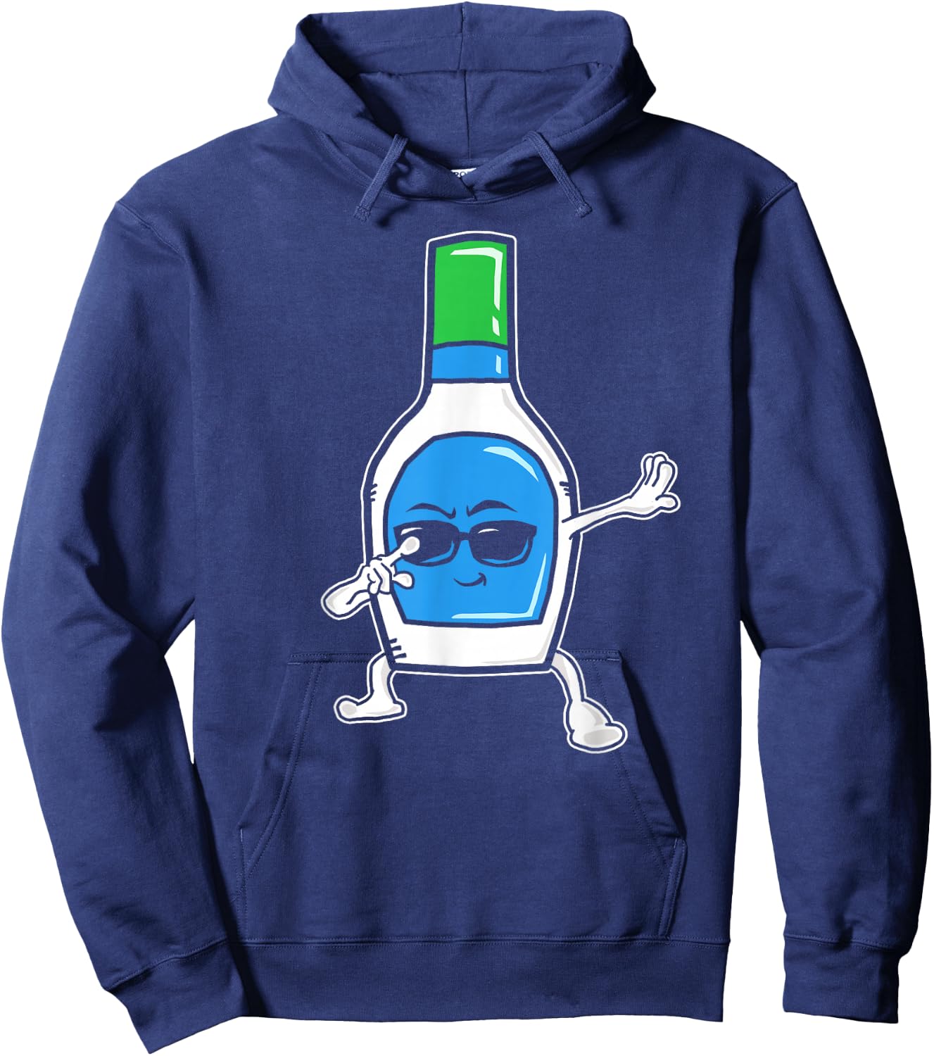 Dabbing Ranch Dressing Drawing Kids Hoodie - Hoodie | Navy