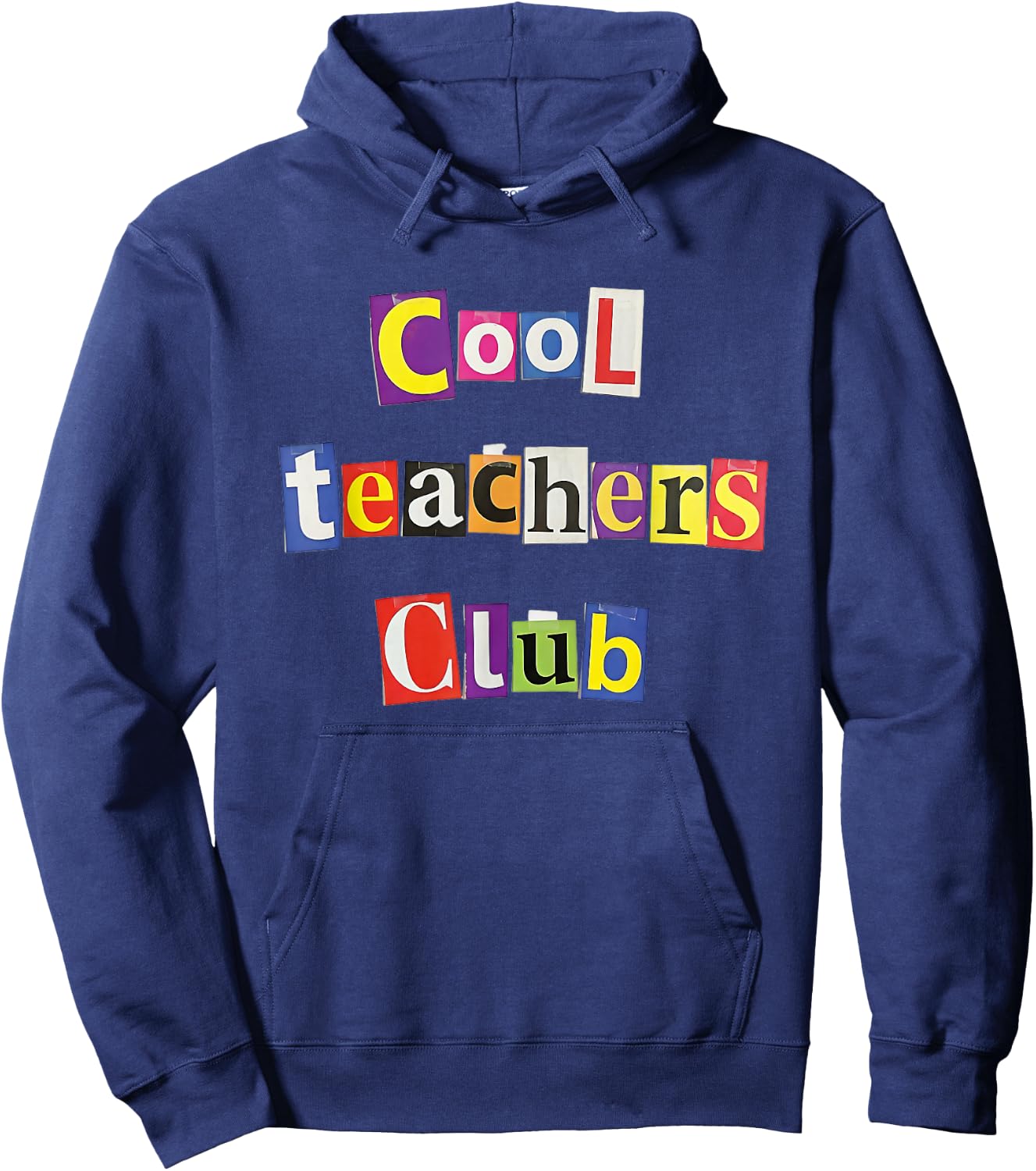 Cool Teachers Club Funny Teacher Hoodie - Hoodie | Navy