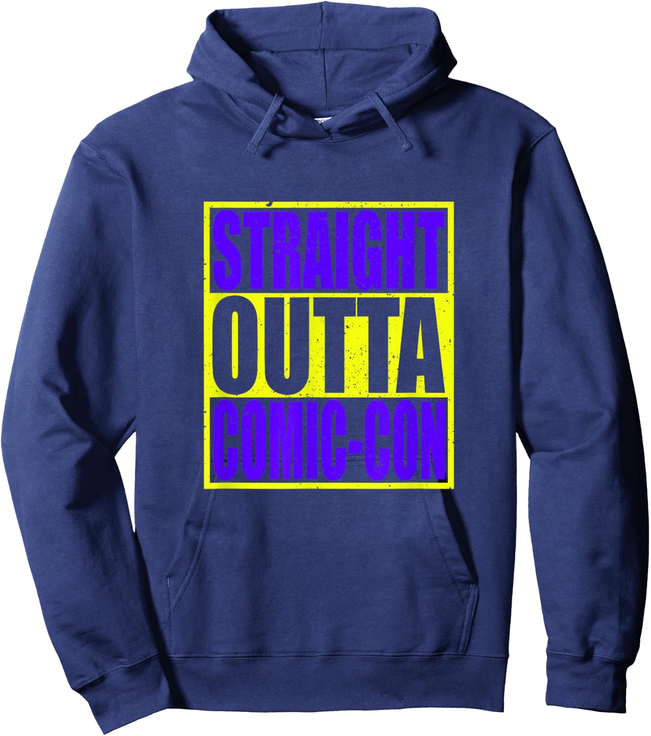 Straight Outta Comic-Con Anime Lover Cosplay Addict Hoodie - Hoodie | Navy
