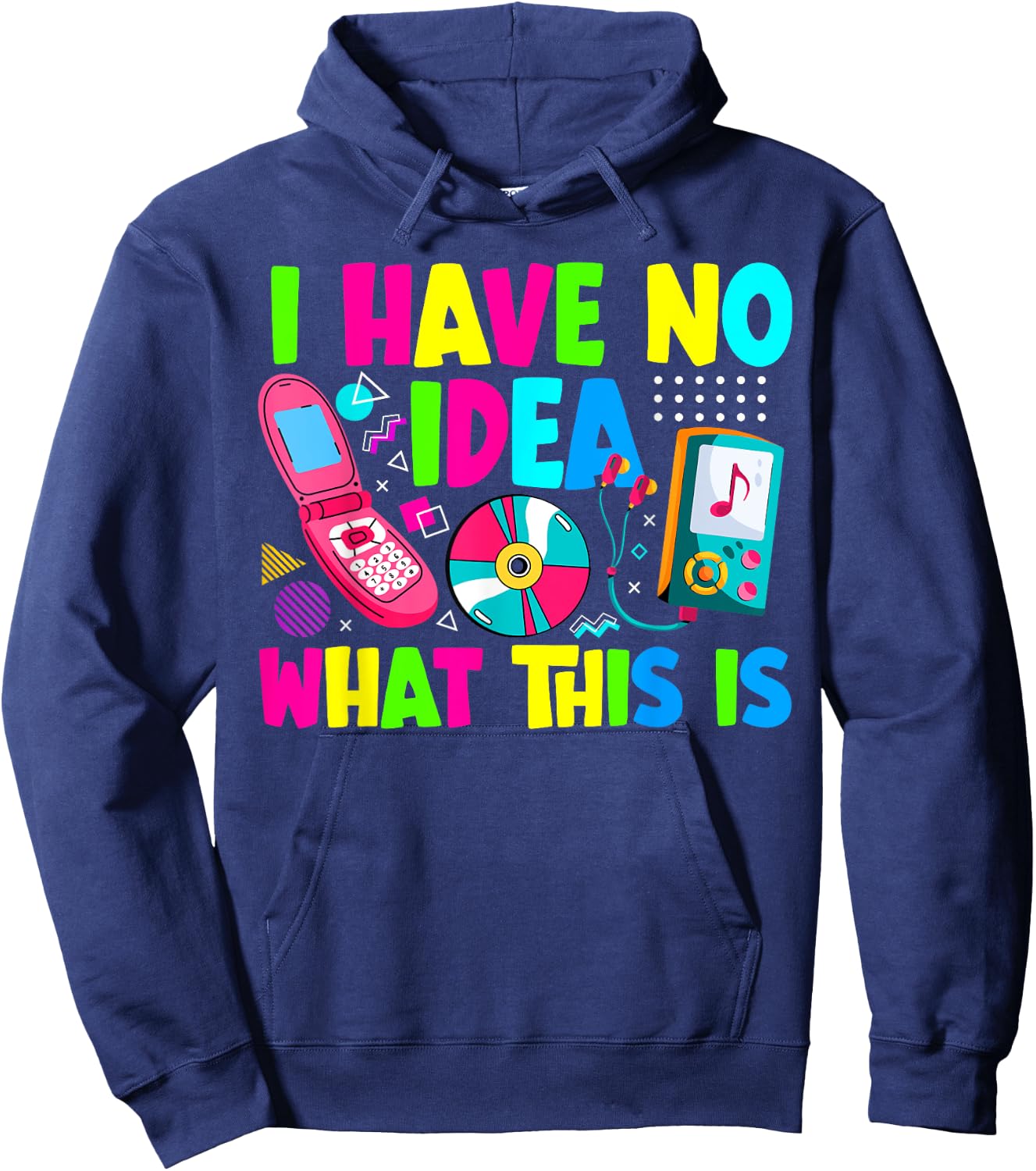 I have no idea what this is 2000's vintage two-thousands Hoodie - Hoodie | Navy