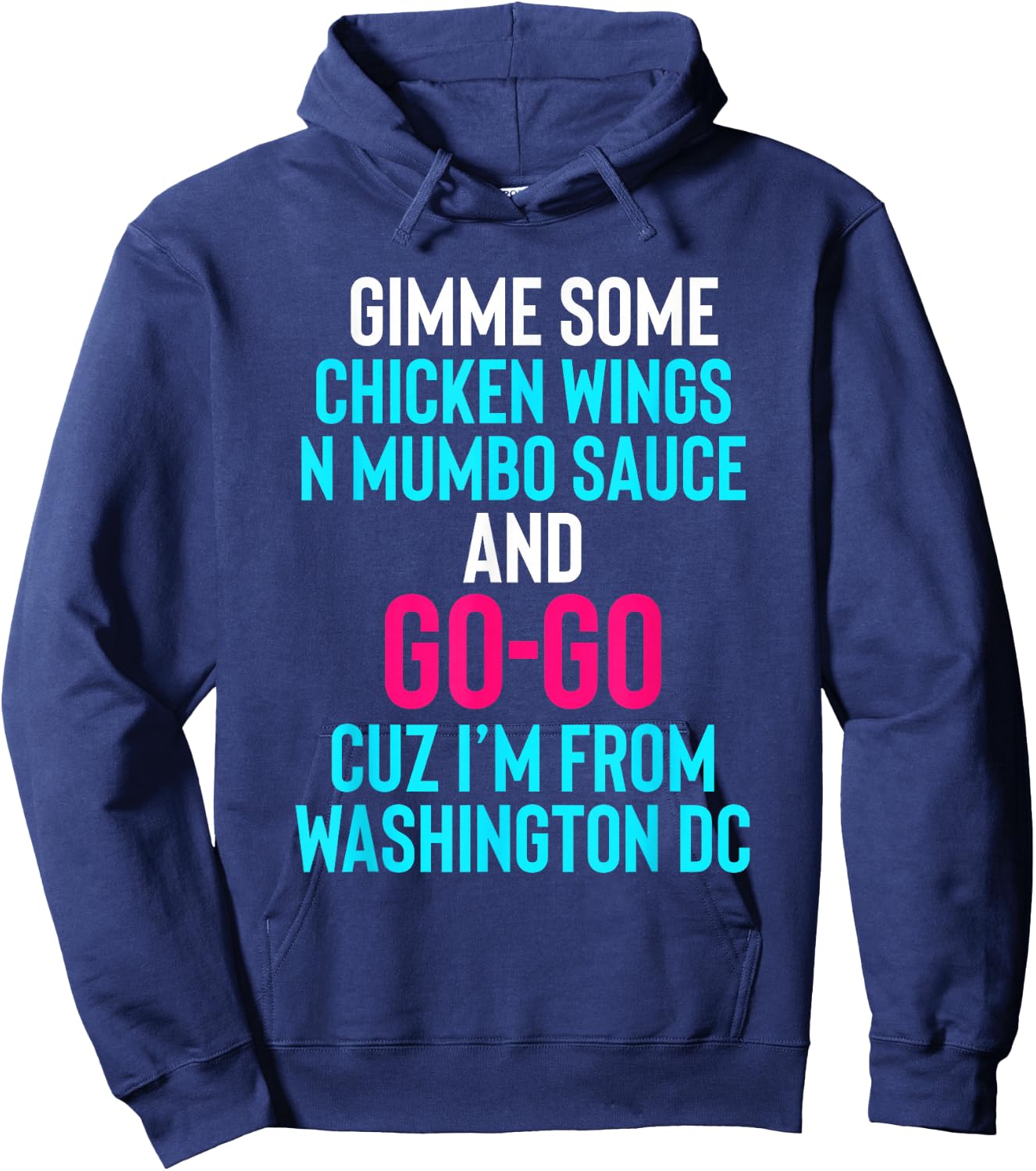 Dope, Washington DC Chicken n Mumbo and Go Go music Hoodie - Hoodie | Navy