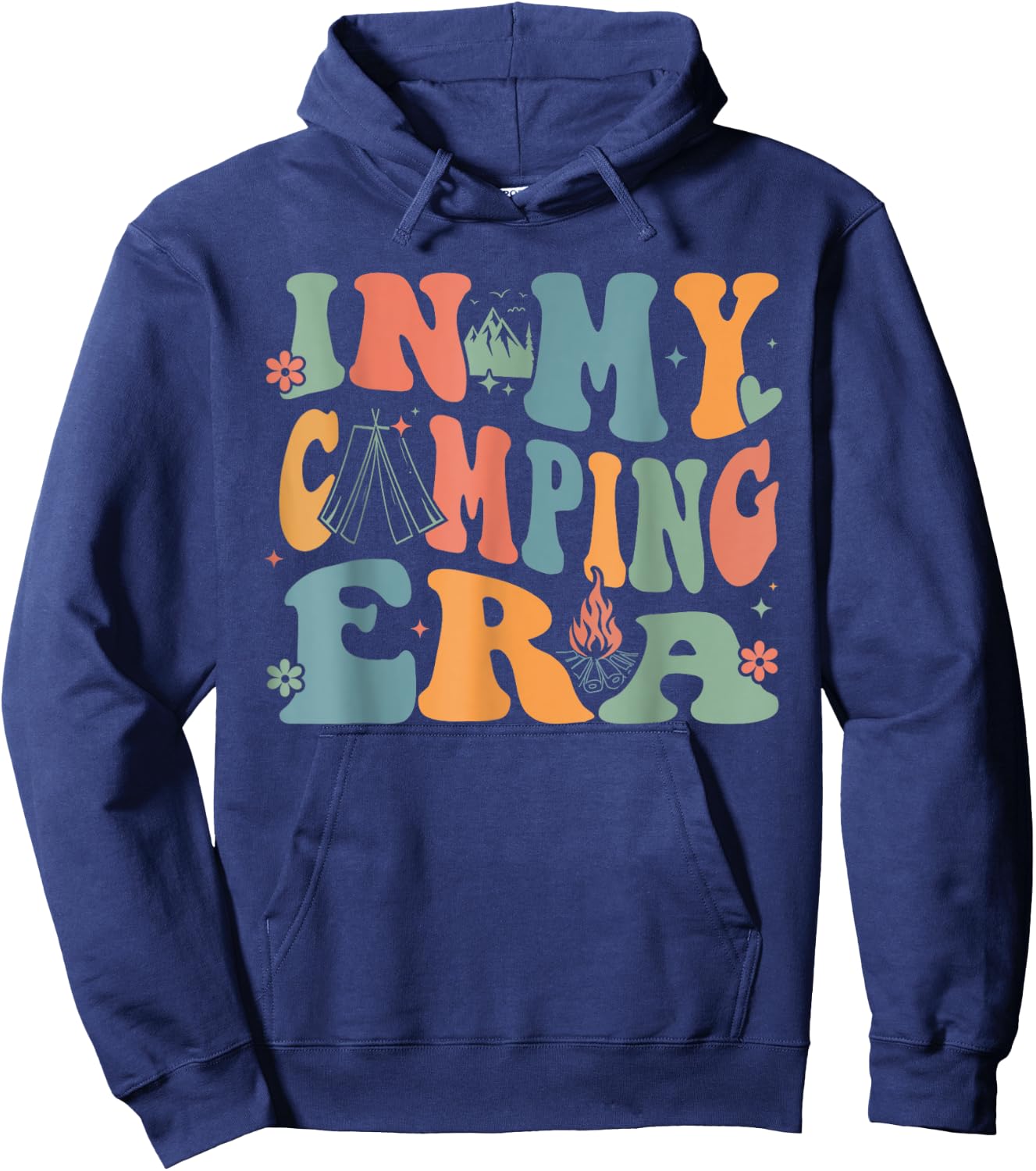 In My Camping Era Hoodie - Hoodie | Navy