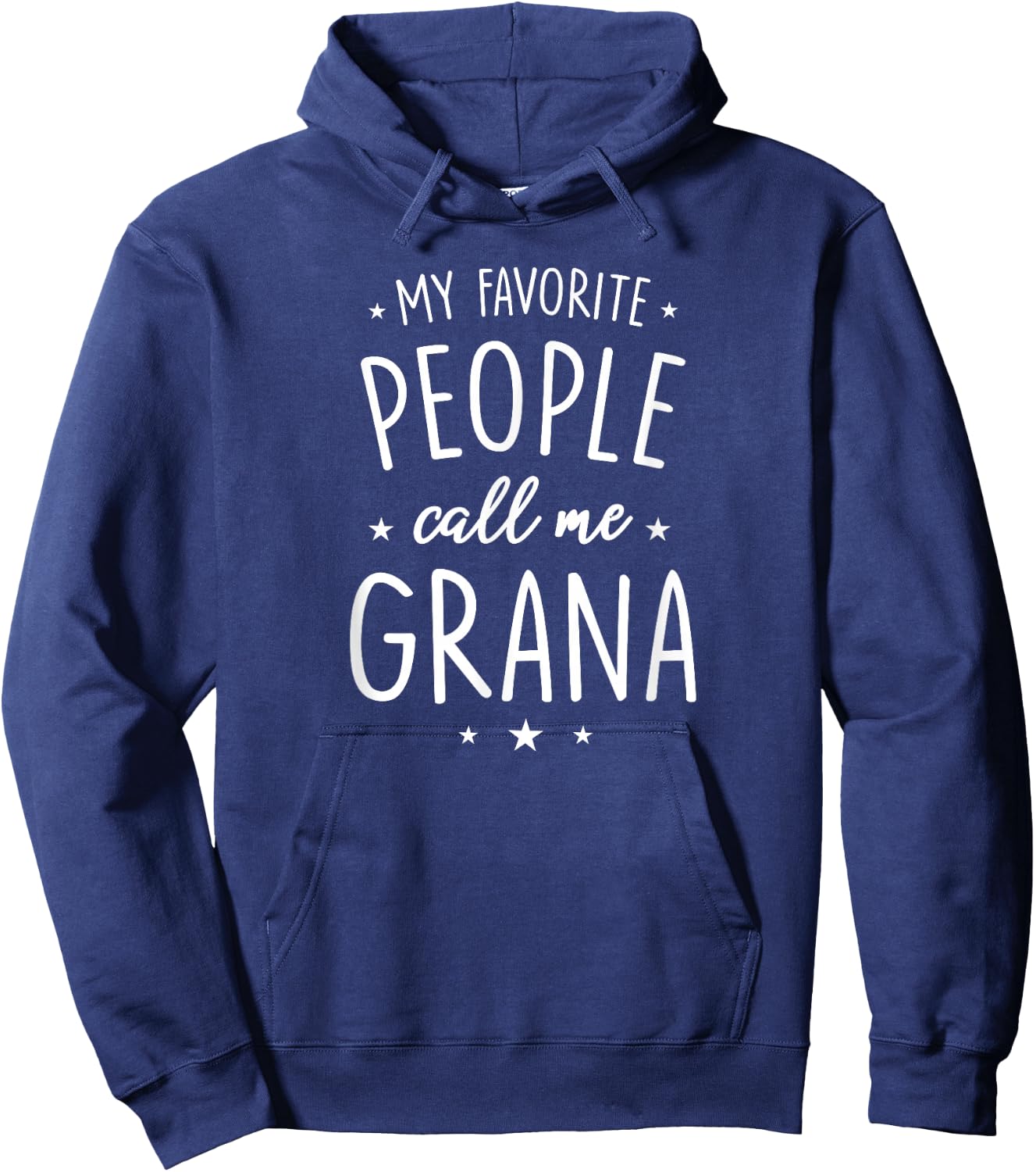 Grana Design: My Favorite People Call Me Grana Hoodie - Hoodie | Navy