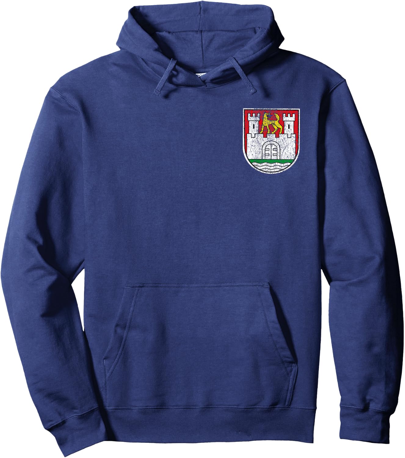 Deutschland Wolfsburg Germany (2 Sided) Hoodie - Hoodie | Navy