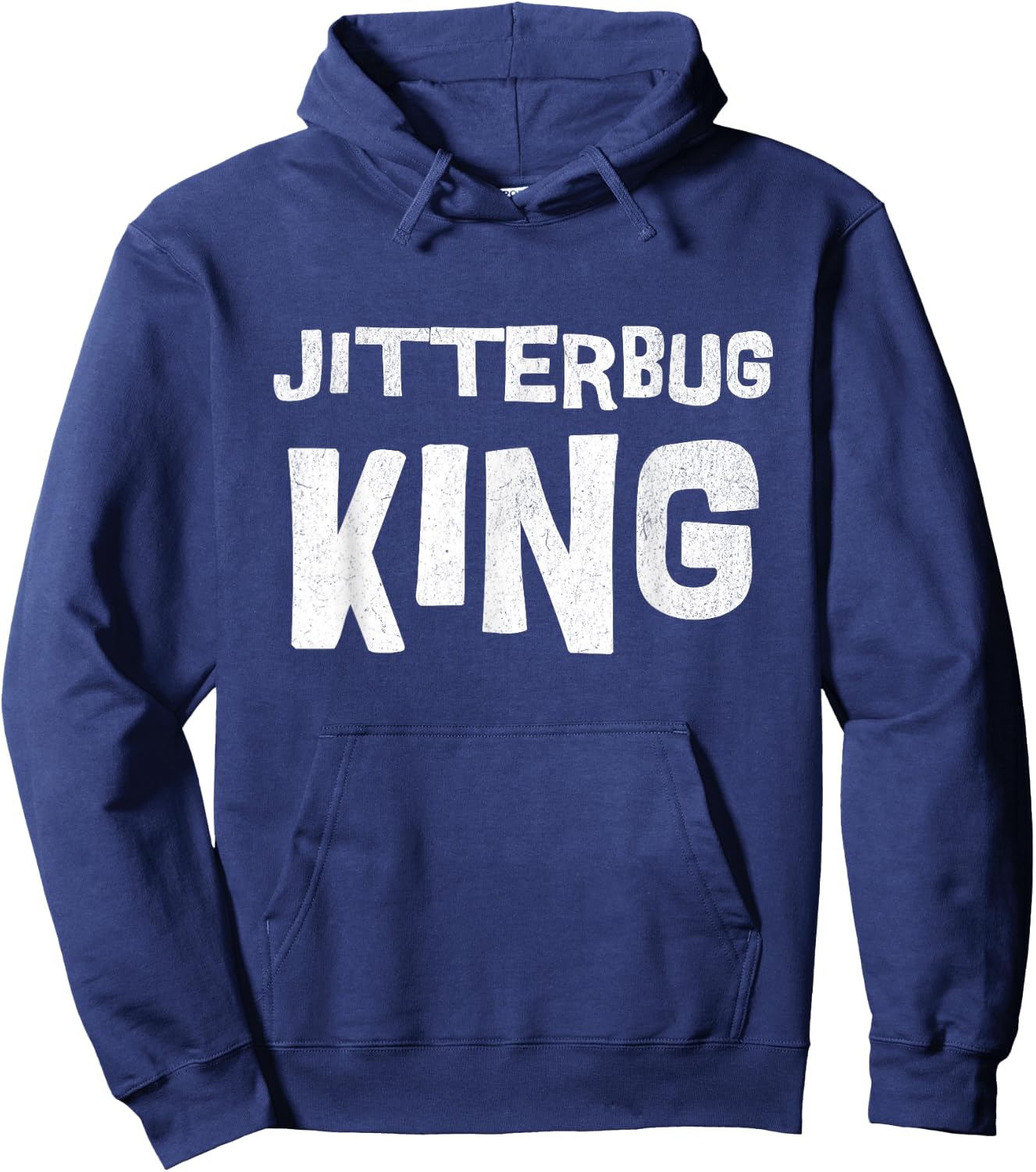 Jitterbug dance king swing dancing Lindy hop dance Hoodie - Hoodie | Navy