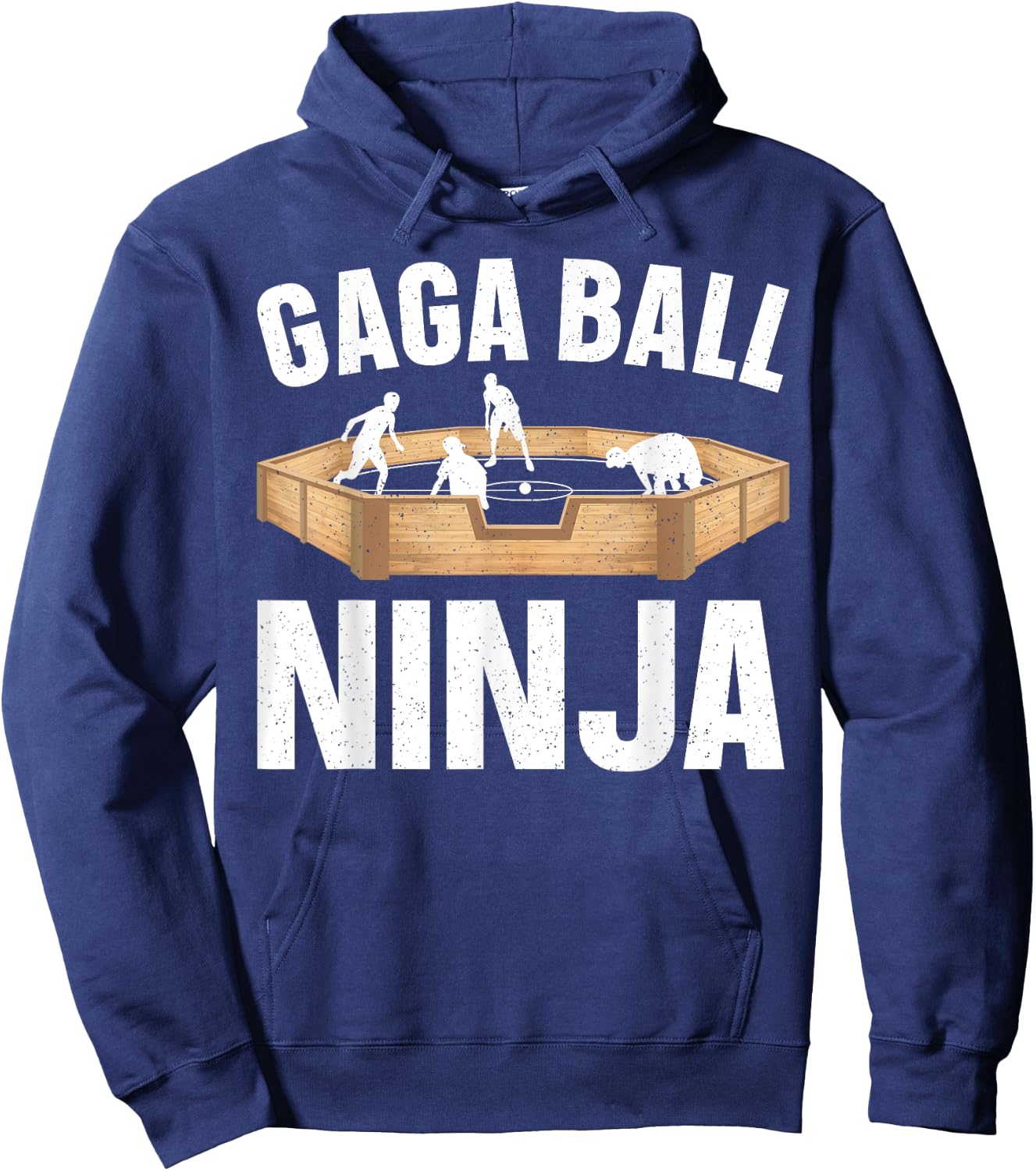 Cool Gaga Ball Design Women Kids Dodgeball Gaga Ball Hoodie - Hoodie | Navy